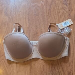 NWT ThirdLove 24/7 Taupe Convertible Strapless Bra - Size 36B